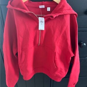GAP Girls Kids Half-Zip Hoodie
Modern Red Red NWT size L (10)